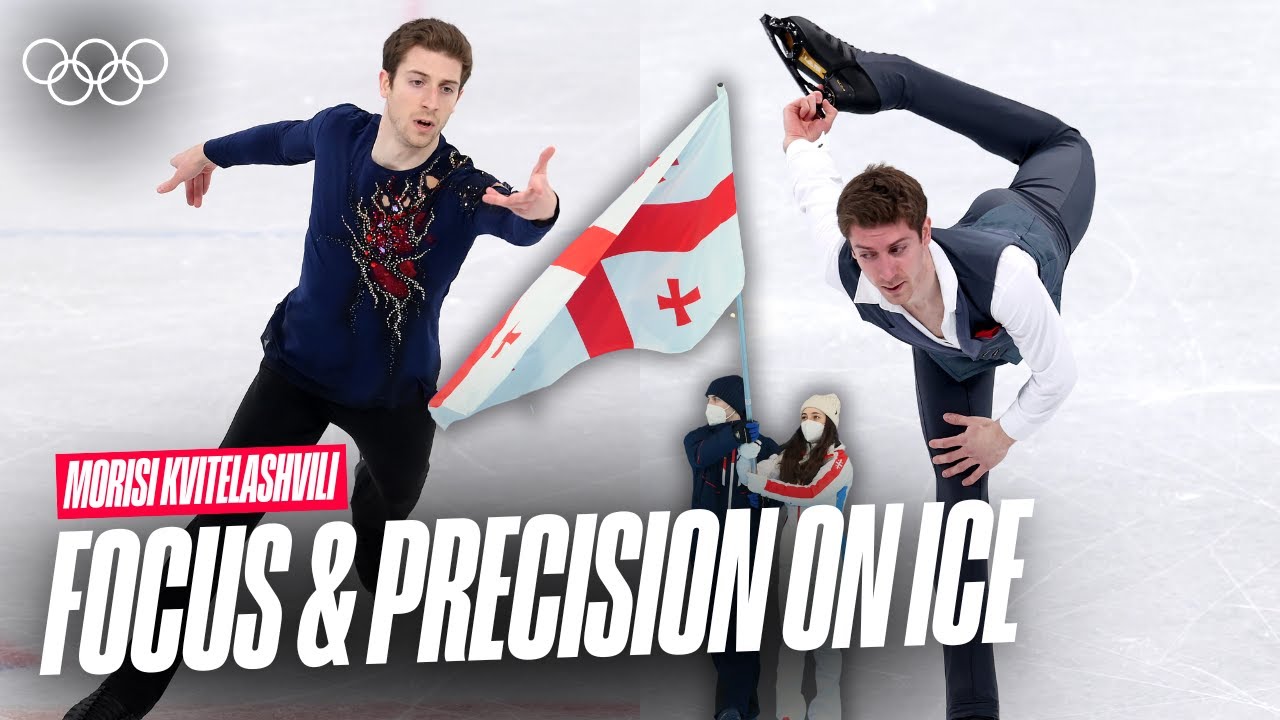 Georgia's Moment on Olympic Ice 🇬🇪⛸️ | Morisi Kvitelashvili