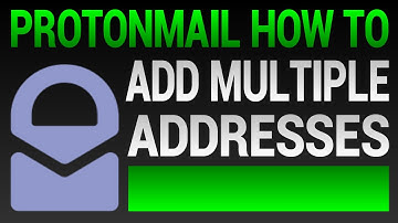 ProtonMail Multiple Addresses (Email Aliases)