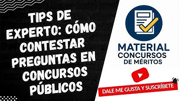 Tips de Experto 🧠 Cómo Contestar Preguntas en Concursos Públicos #concursospúblicos #cnsc