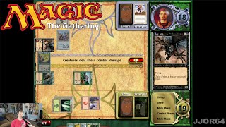 Magic The Gathering 7th Edition Starter Level (PC) - JJOR64 plays PC Games on Windows 98 via PCem