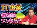 IT企業 就職難易度ランキングを発表！【WEB系】