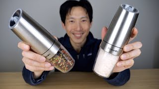Most Reviewed Auto Salt and Pepper Grinder on Amazon
