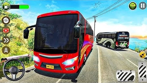 Coach Driver Simulator USA | Passenger Pickup & Drop Android Gameplay