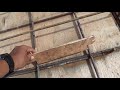 Proses dan cara pemasangan besi untuk lantai dak..