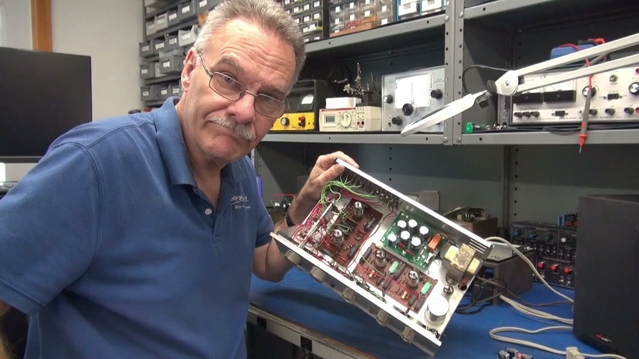 Testing of Vintage Dynaco PAS-3 tube preamp after repair and upgraded power  supply module