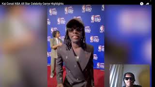 WHY THEY DID KAI LIKE THAT !? Kai Cenat NBA All Star Celebrity Game Highlights REACTION
