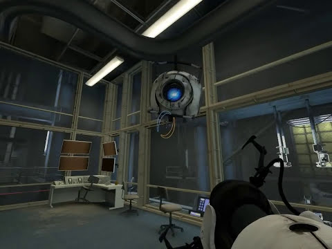 Portal 2 - Wheatley Hacks The Door