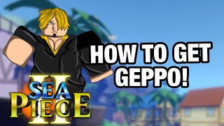 How to Get Sky Jump/Geppo in Sea Piece 2 (Geppo Trainer Location) | Roblox