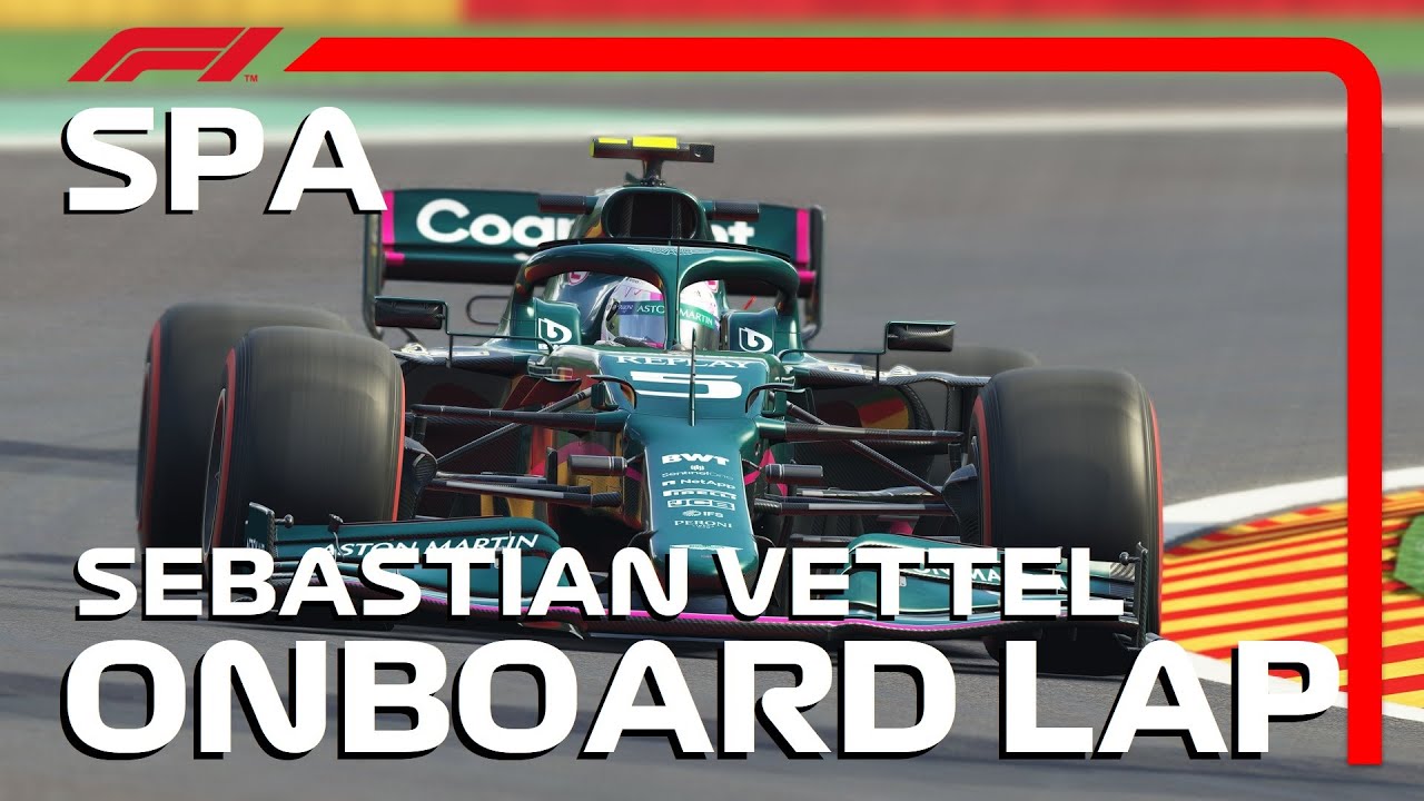 F1 2021 Belgian GP: Vettel Spa Onboard Hotlap | Assetto Corsa Ultra Realistic Graphics