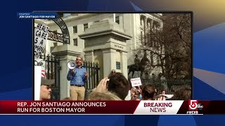 Rep. Jon Santiago running for mayor of Boston