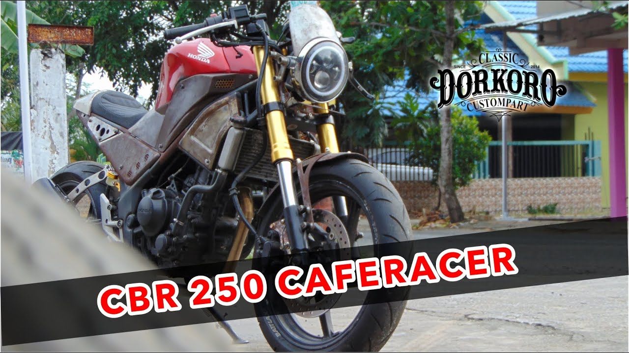 HONDA CBR 250 MODIF CAFE RACER TANPA RUBAH RANGKA KOK BISA By KONCO RIDER