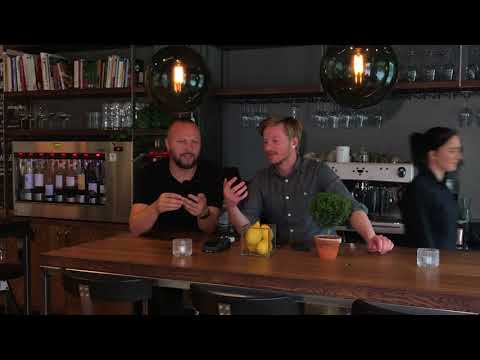 Video till Roger och André pratar om Samsung Note8 och iPhone X