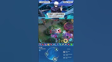 This new Xavier Critical build is Insane 😱 #mobilelegends #xavierml #shorts