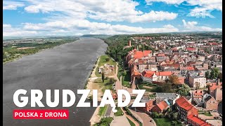 GRUDZIĄDZ Old Town, Poland | Stare miasto | 4K drone footage, DJI Mavic Air