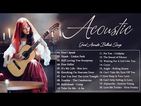Great Acoustic Ballads Songs Best Ballads Love Songs Of 80s 90s 