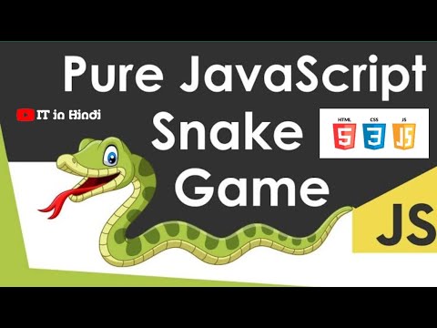 Snake Game JavaScript | Snake Game HTML, CSS & JS | HTML, CSS ...