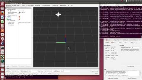 Quadrotor ROS Simulation