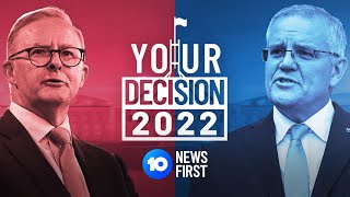 Your Decision 2022: LIVE Australian Federal Election Special | 10 News First