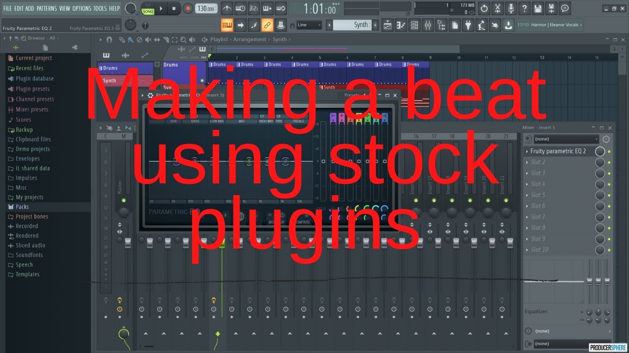 How To Make A Dark Trap Beat With Stock Plugins | FL 20 Demo Version ...
