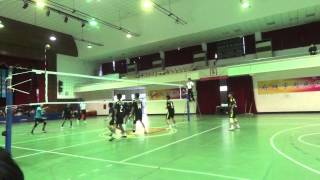 成大男排VS勤益科大片段02在103UVL預賽1031216