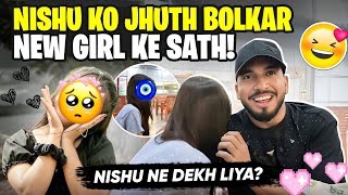 Nishu Ne Dekh Liya To Sab Khatam 😱 New Ladki Ke Sath Full Trip🫣❤️ #viralvideo 