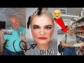 Dad does my makeup FOR THE DAY! *so embarrassed*