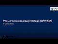 Konferencja podsumowująca realizację strategii #GPW2022 - 20 czerwca 2022 r.