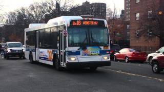MaBSTOA Bus: Webster Avenue Bound Orion Vll Hybrid [#4530] Bx16 Bus @ Baychester Av & Schieffelin Av