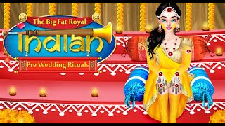 The Big Fat Royal Indian Wedding Rituals | Indian Wedding Dress Up And Makeover Game 2020 screenshot 5