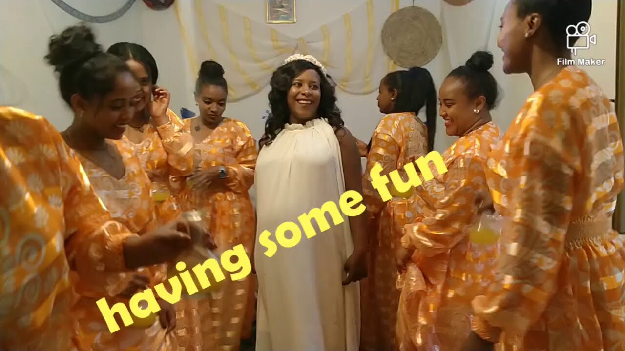 Baby Shower (Ethiopian way) yegenefo beal Traditional YouTube