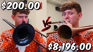 Can You Hear The Difference Between Cheap And Expensive Trombones?