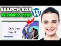 How to Add Search Bar in WordPress Menu (2026)