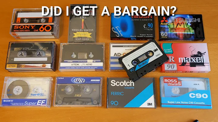 New & Used Blank Cassettes Job Lot June 2023