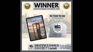 NYC Big Book Award 2026 in Psychological Thriller for My Friend The Spy