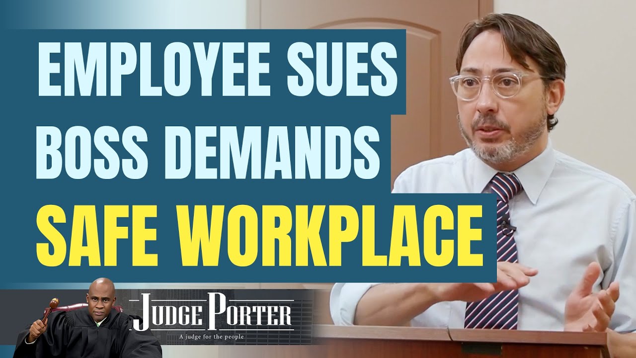 Employee Sues Boss Over Unsafe Workplace.