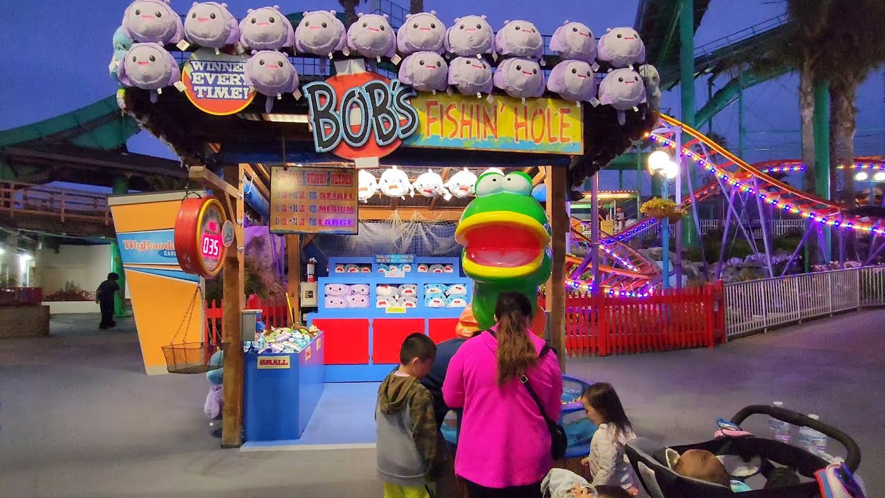 Bob's Fishing Hole Santa Cruz Beach Boardwalk in Santa Cruz,CA - YouTube