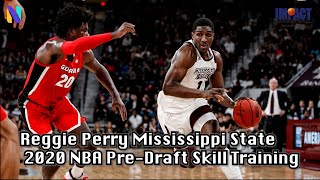 Reggie Perry Mississippi State 2020 NBA Pre Draft Skill Training at Impact Basketball