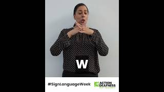 Learn how to fingerspell the letters V, W, X, Y, Z in British Sign Language (BSL)