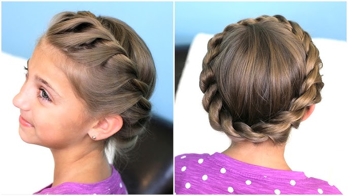 Create A Crown Twist Braid With Rope 2024