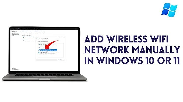 How To Add Wireless Wifi Network Manually in Windows 10 Or 11 PC Or Laptop