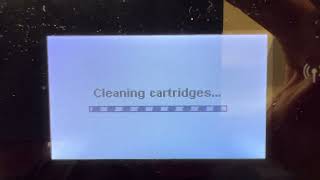 How to perform a print head cleaning on an HP OfficeJet 3830