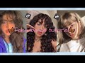 🦋how to do fake bangs without cutting your hair simple tutorials from tiktok 🦋