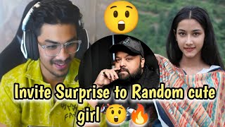 Regaltos and Goldy Bhai surprise invite to Random girl 😲 Rega and Goldy Bhai funny moments😄#regaltos