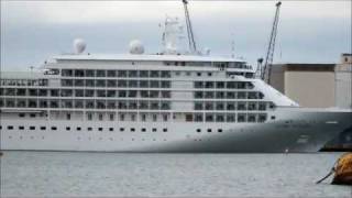 Silver Cloud and Silver Whisper Depart Southampton 7 Sep 2011