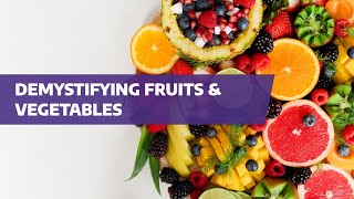 Demystifying Fruits and Vegetables: Nutrition Myths & Facts with Anna Fogel, MPH and RDN