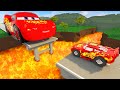 Big & Small Cars vs Lava - Teardown