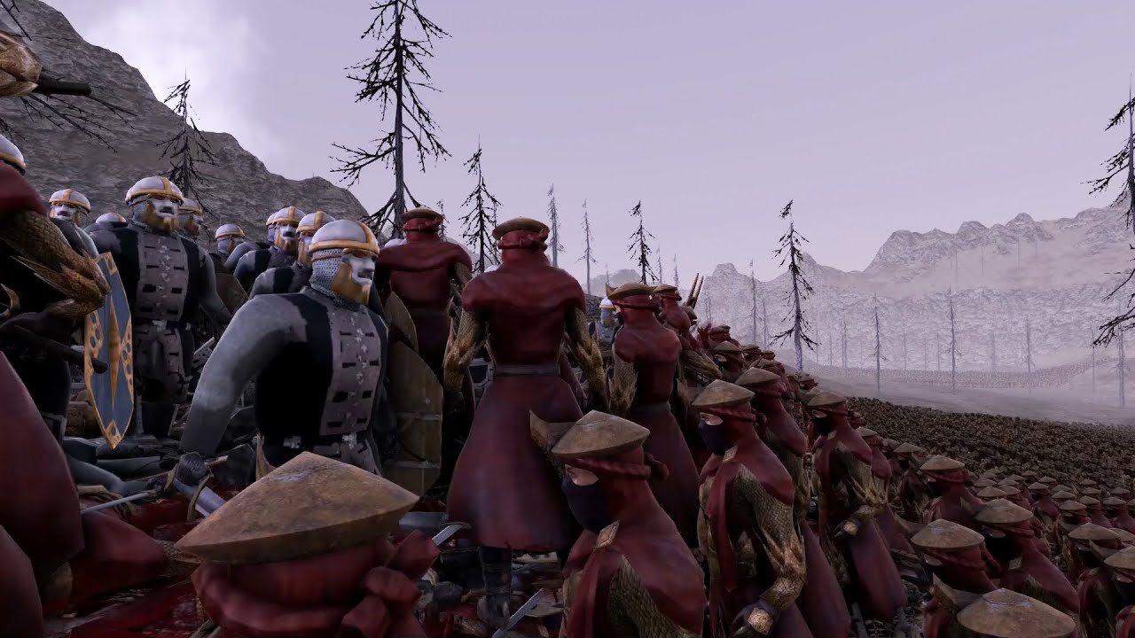 30000 EASTERLINGS INFANTRYS VS 25000 DWARF SWORDSMANS - Ultimate Epic Battle Simulator 2 UEBS2