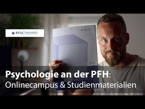 Fernstudium Psychologie an der PFH Göttingen – Ich zeige euch Onlinecampus & Studienmaterialien