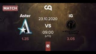 DOTA 2 INVIVTUS GAMING VS TEAM ASTER LIVE  - 13 MAY 2021 1080P ENGLISH