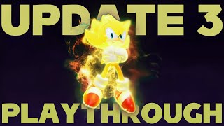 LIVE Sonic Frontiers UPDATE 3 Hard Playthrough
